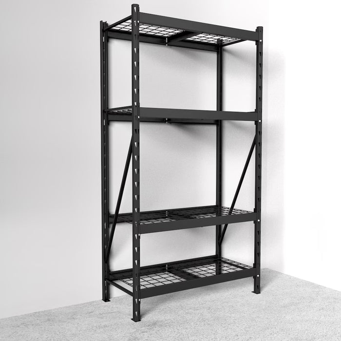 Husky 1.5-inch W x 72-inch H x 18-inch D Metal (Steel) Upright for Customizable Shelving Unit in Black (New)