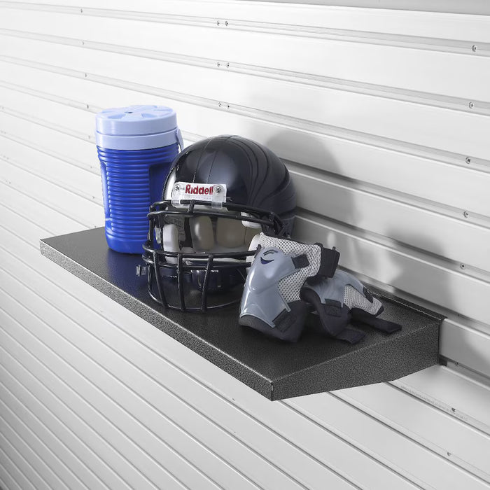 Gladiator Premier Series 30-inch W x 12-inch D Steel Garage Shelf in Hammered Granite (new)