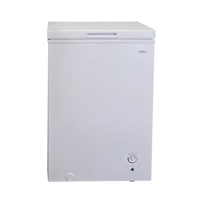 Koolatron Compact Chest Freezer, White, 3.5 Cubic Feet (new)