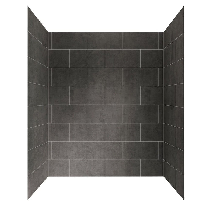 Shower Wall System 60 inch X 32 inch in Slate Grey (new)