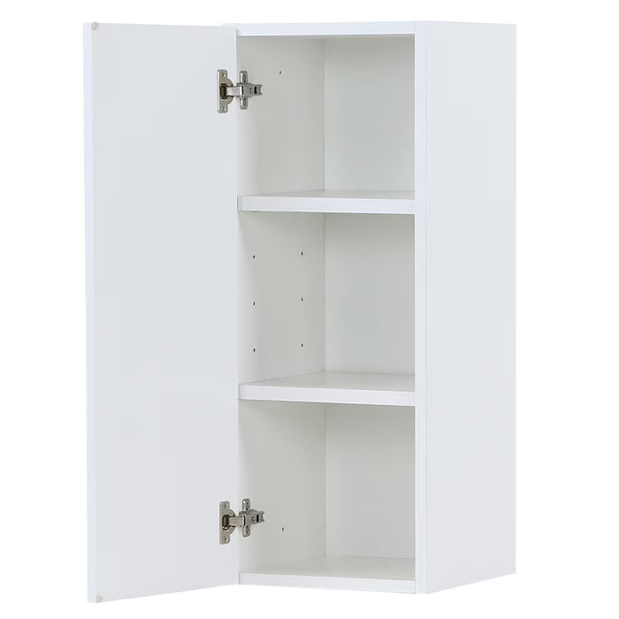 Edson 12 in. W x 30 H x 13 D Assembled Kitchen Wall Cabinet with Adjustable Shelves, White (W1230) (New)