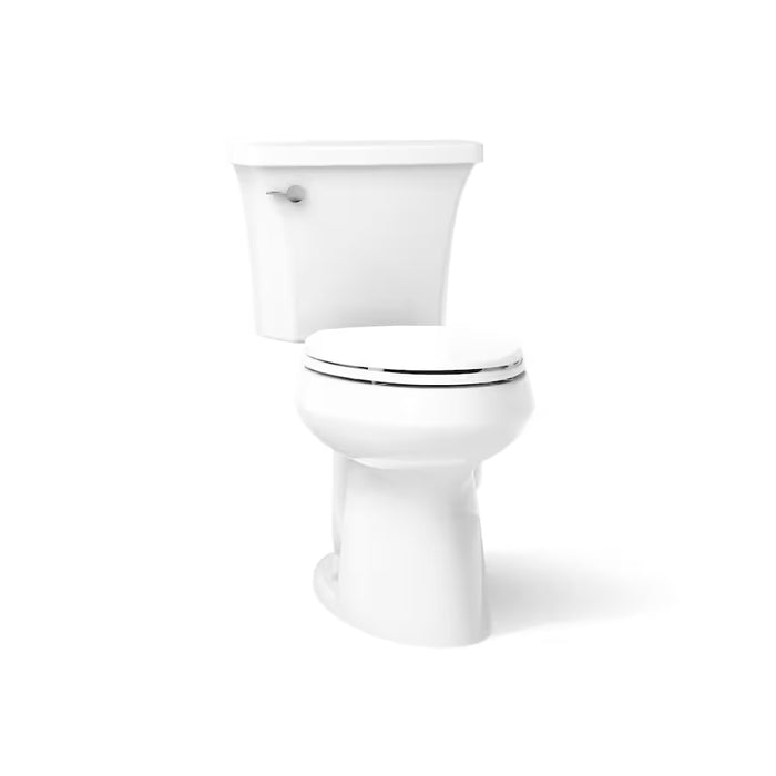 KOHLER Highline Arc The Complete Solution 2-Piece 4.8 LPF Single Flush Elongated Toilet in White (new)