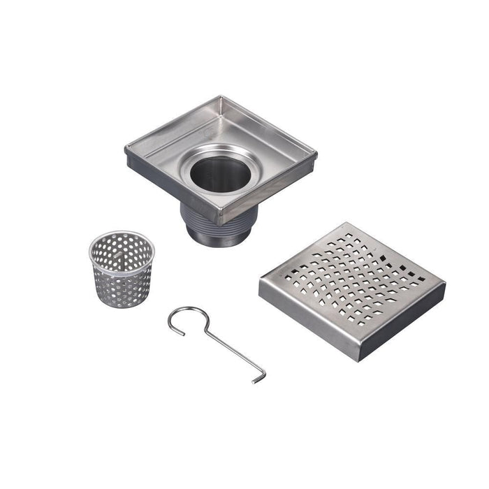 Stainless Steel Square Shower Drain