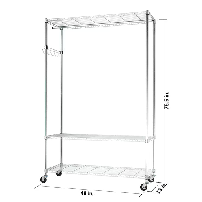 Trinity Rolling Garment Rack