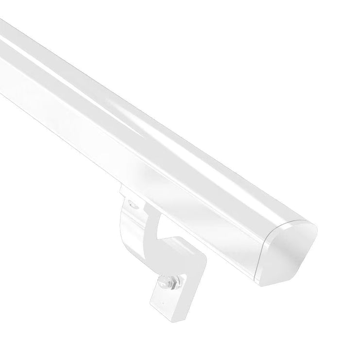 Peak RailBlazers Aluminum Deck Railing - Continuous Handrail Kit - 8 ft. White