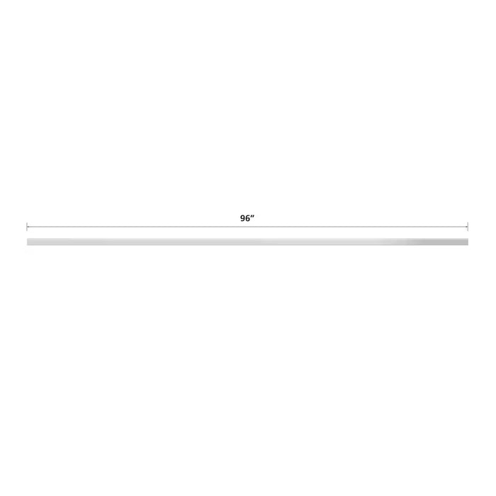 Peak RailBlazers Aluminum Deck Railing - Continuous Handrail Kit - 8 ft. White
