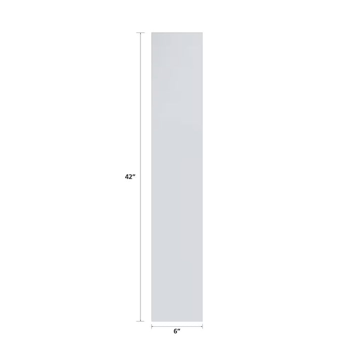 Peak RailBlazers Aluminum Deck Railing - Tempered Glass Panel Kit - 6 Inch Clear (NEW)