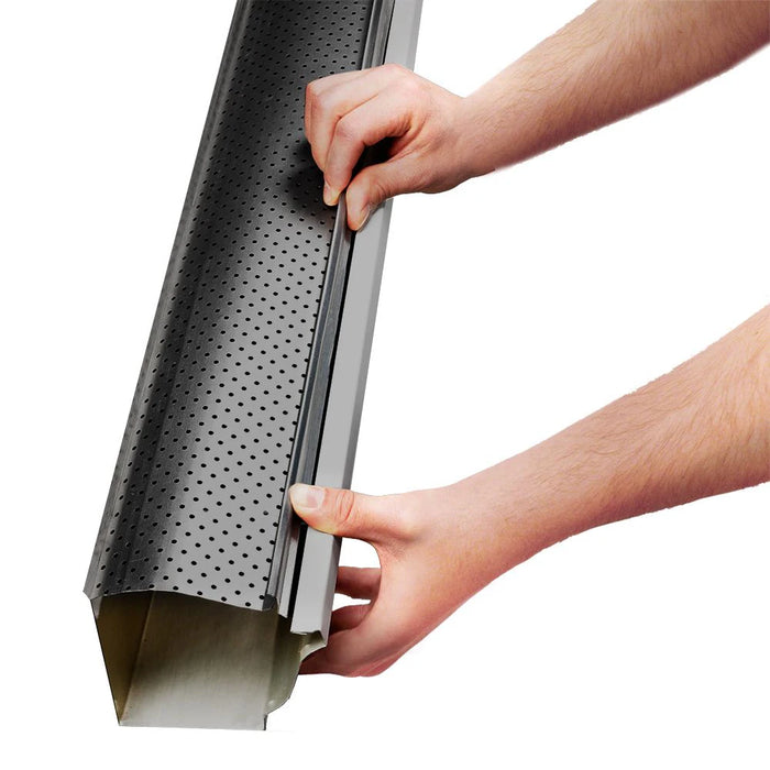 Clip n Guard Carbon Black - Gutter Guard (30ft) (New)