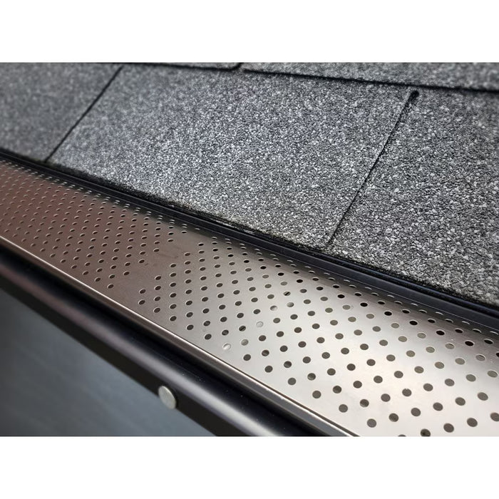 Clip n Guard Carbon Black - Gutter Guard (30ft) (New)