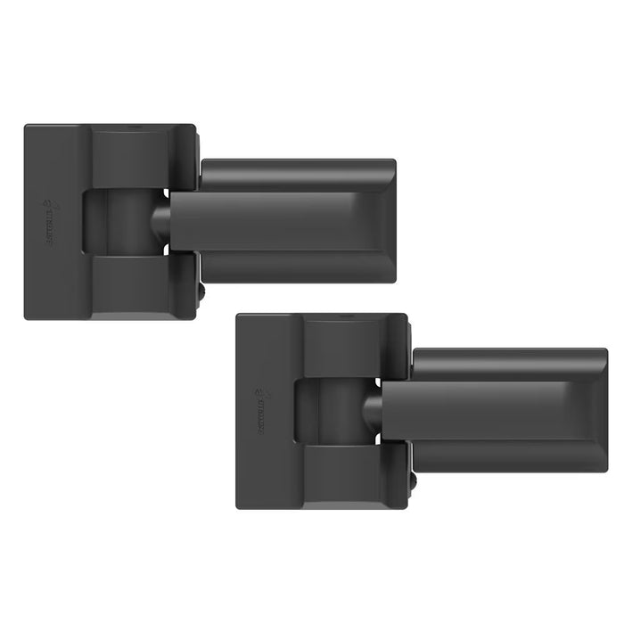 Barrette Outdoor Living Heavy-Duty Modern Wrap Hinge (2-Pack), Black (new)