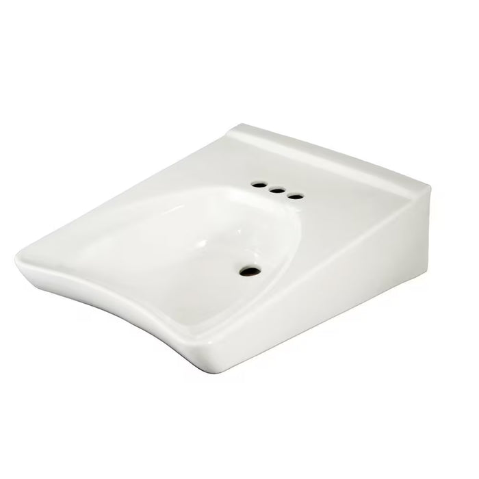 TOTO Commercial Wall Mount Wheelchair Accessible Centerset 23-inch Sink in Cotton White (new)