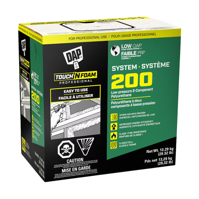 DAP Touch n Foam® Professional Low GWP Foam Sealant Kit 200 1.75 PCF FR CCMC (NEW)