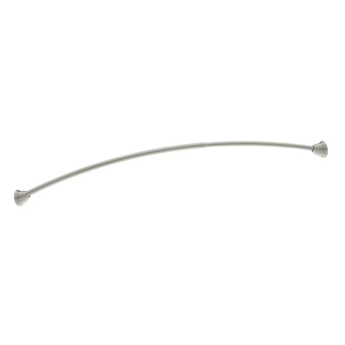 MOEN Curved Shower Curtain Rod with Magnetix, Brushed Nickel (NEW)