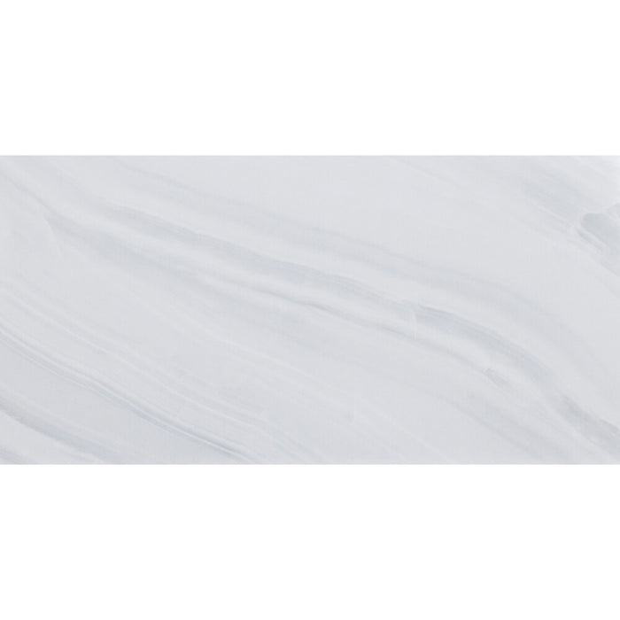 MSI Stone ULC Matrix White 12 in. x 24 in. x 10 mm Polished Porcelain Floor and Wall Tile (New)