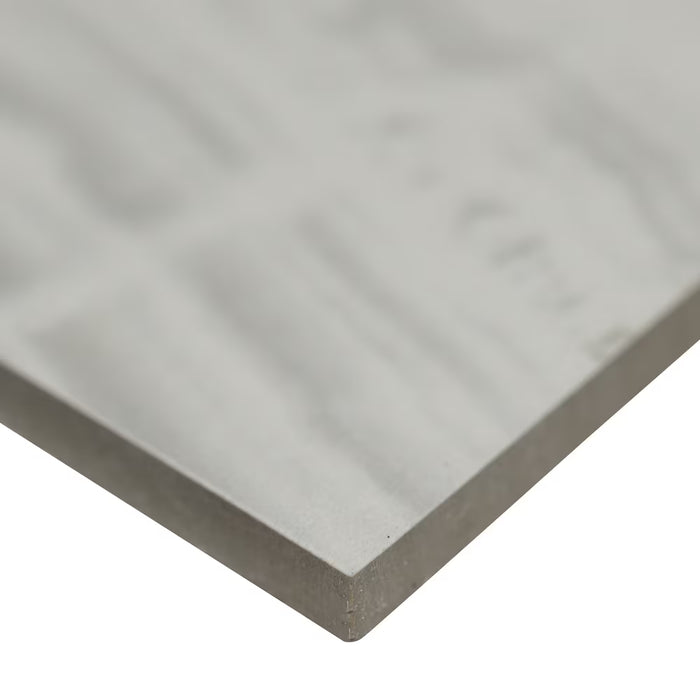 MSI Stone ULC Matrix Grey 12 in. x 24 in. x 10 mm Polished Porcelain Floor and Wall Tile (New)