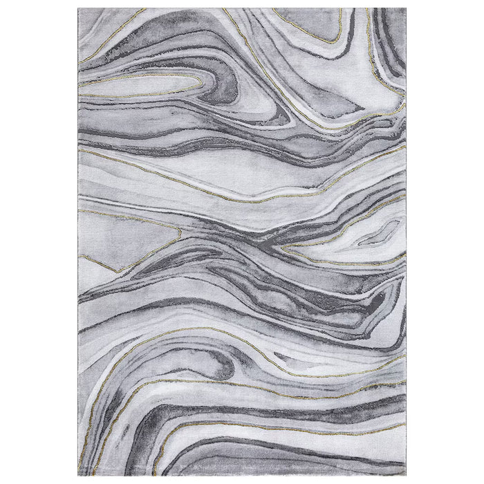 Home Decorators Collection Matthew Gry/Gld 5'3"" x 7'3"" Area Rug