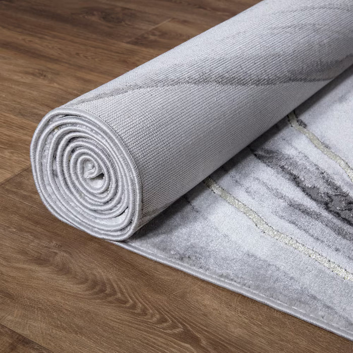 Home Decorators Collection Matthew Gry/Gld 5'3"" x 7'3"" Area Rug