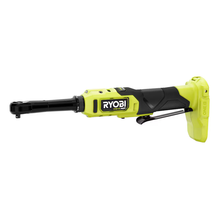 RYOBI 18V ONE+ HP Brushless Cordless 1/4-inch Extended Reach Ratchet (Tool-Only)