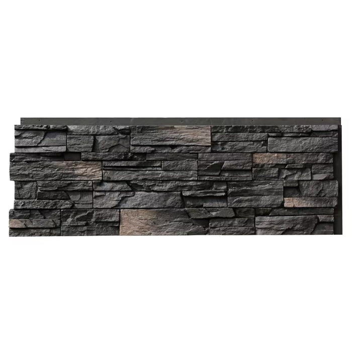 Nextstone Country Ledgestone 43.5 in x 15.5 in. Faux Stone Siding Panel in Andean (4pcs)