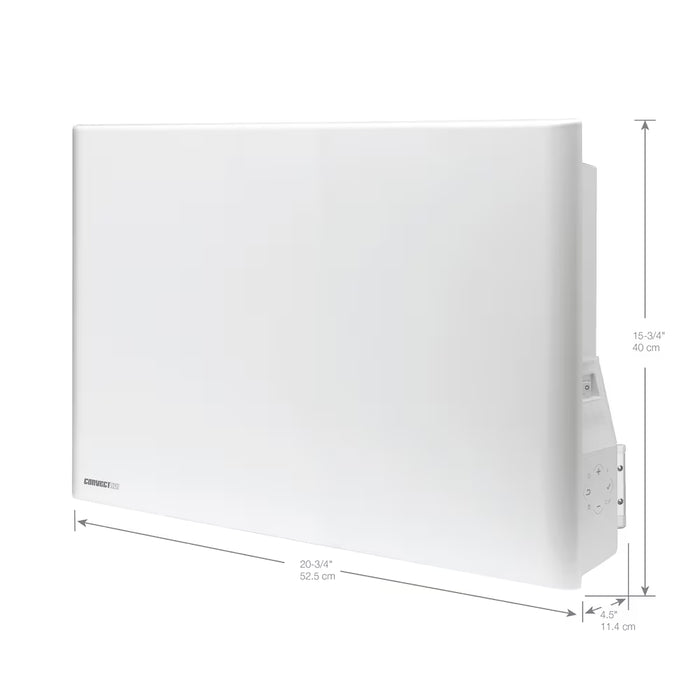 Convectair 20 3/4-inch 1000W 208/240V FLB Panel Convector Electric Wall Heater in White Without Thermostat (new)