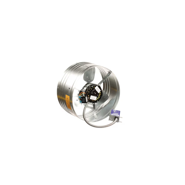 GAF Master Flow 1450 CFM Galvanized Electric Powered Gable Mount Fan in Mill