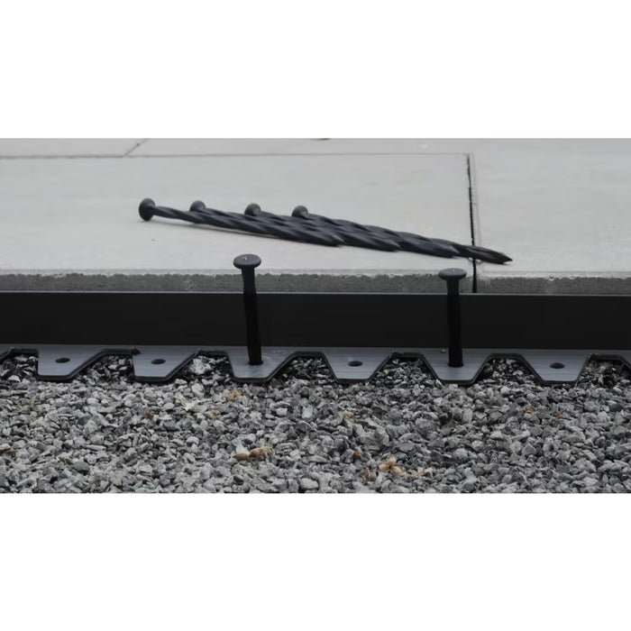 Technoflex Flexi Pro 24 ft. Paver Edging Project Kit in Black (New)