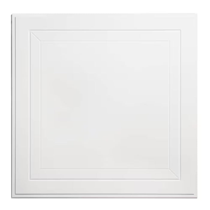Classic Decorative Ceiling Pane 2 ft. x 2 ft. x 1/4 in. (Pack of 8) (new)