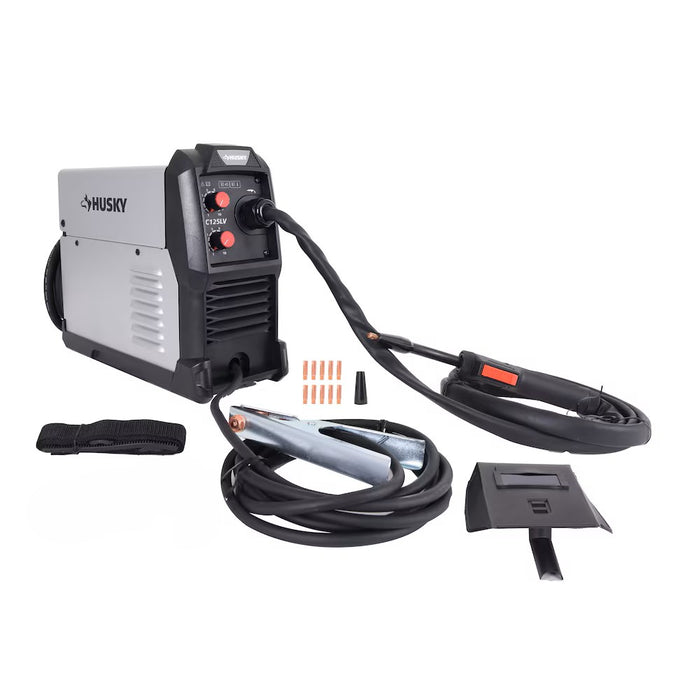 Husky 125 Amp 120-Volt AC Wire Feed 125 MIG Flux Cored Welder, Single Phase
