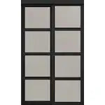 TRUporte 48-inch x 80.5 MDF Frosted Glass Closet Sliding door