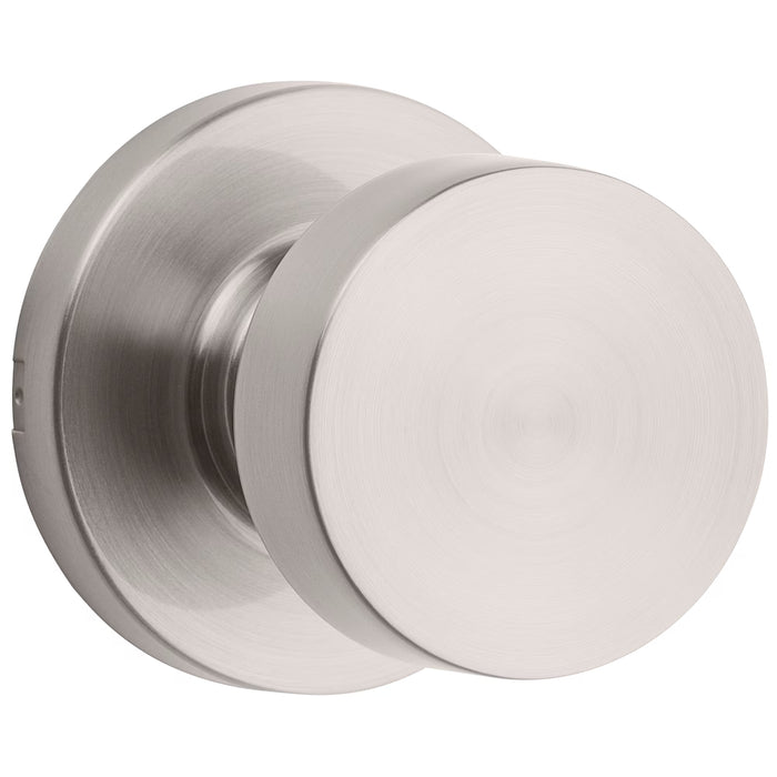 Weiser Prague x Cambie Knob Satin Nickel Lower Half Exterior Door Handle Set/Entry Door Knob Only (NEW)
