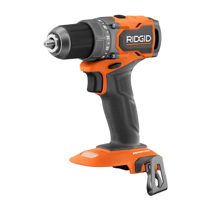 RIDGID 18V Sub-Compact Brushless Cordless 1/2-inch Drill/Driver (Tool-Only, new)