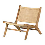 Balka Rattan Lounge Chair - Leg Colour Light Brown - 14161