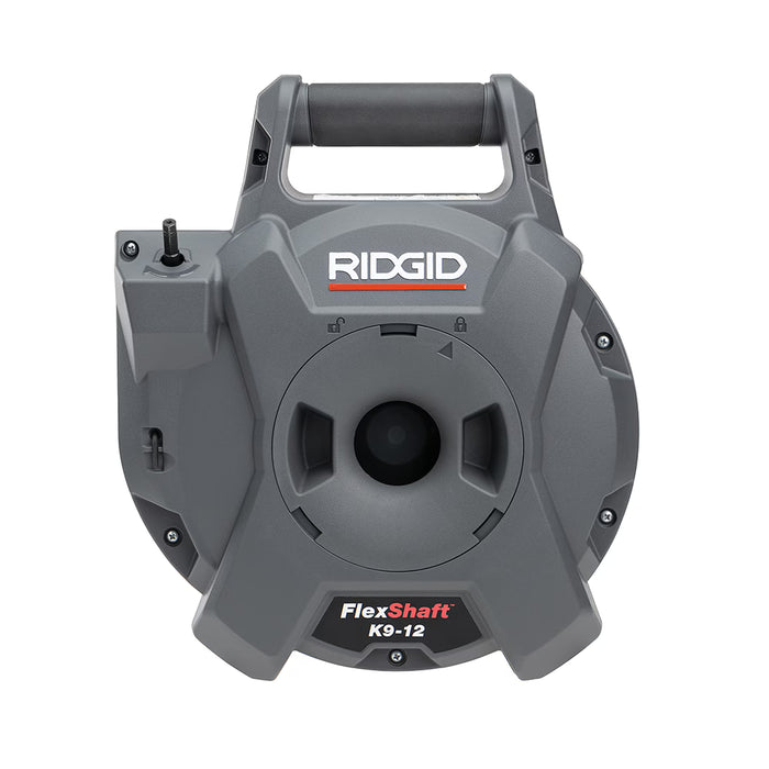 RIDGID K9-12 FlexShaft Wall-to-Wall Drain Cleaner, 1/4 in. x 30 ft. Cleans 1-1/4 in. to 2 in. Pipes (New)
