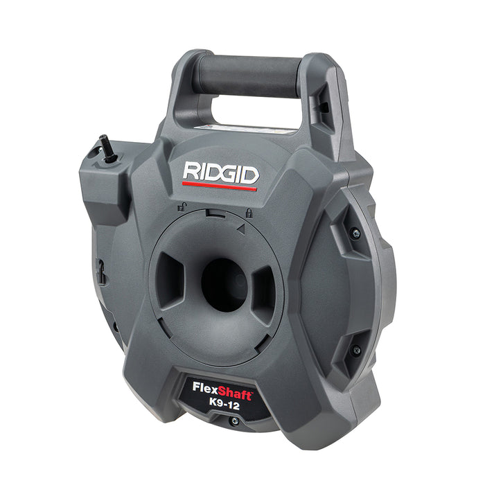 RIDGID K9-12 FlexShaft Wall-to-Wall Drain Cleaner, 1/4 in. x 30 ft. Cleans 1-1/4 in. to 2 in. Pipes (New)