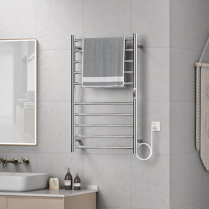 Glacier Bay Stainless Steel Electric Towel Warmer-Polished