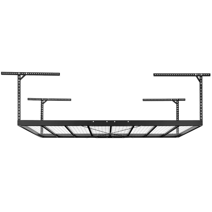Versarac Pro 4x8ft Steel Garage Overhead Rack in Black