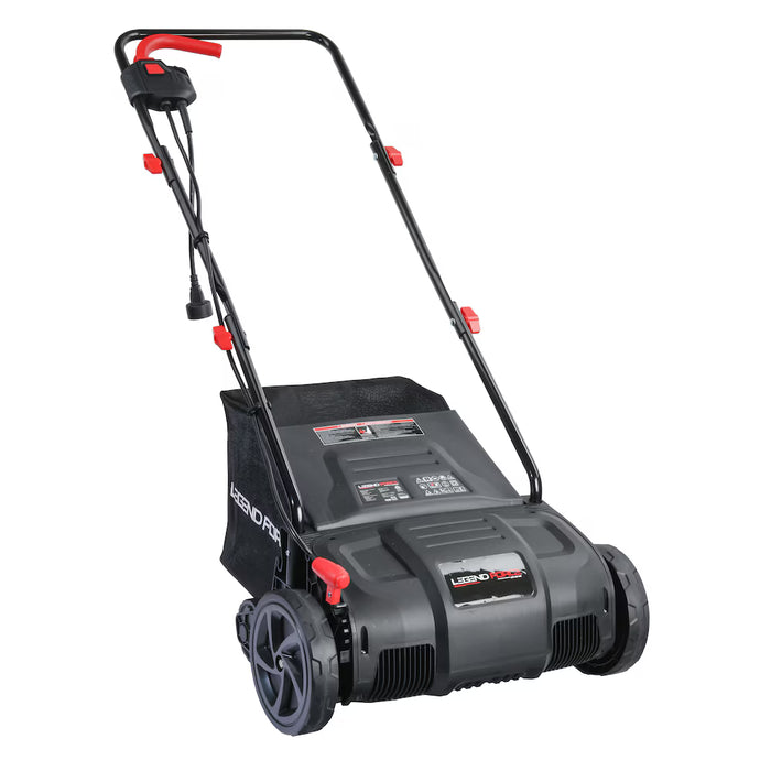 Legend Force 12.6-inch 12 Amp Corded Electric Lawn Scarifier and Dethatcher