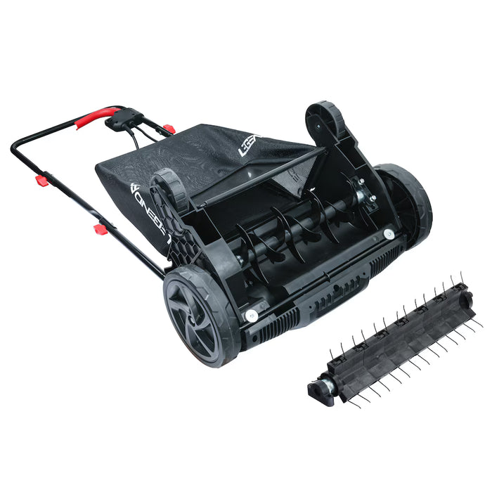 Legend Force 12.6-inch 12 Amp Corded Electric Lawn Scarifier and Dethatcher