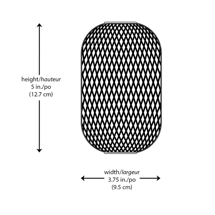Black Mesh Metal Shade Toppers for Standard String Light Strand (String Light Not Included) -12 pack (NEW)