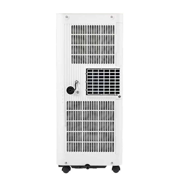 Vissani 8,500 BTU ASHRAE (5,000 BTU DOE/SACC) Portable Air Conditioner Cools 150 Sq. Ft. with Dehumidifier and Remote Control in White (NEW)