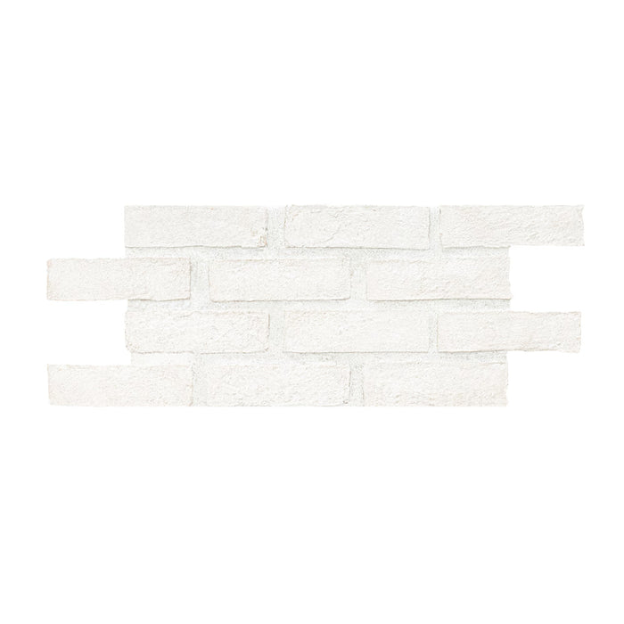 MSI Stone ULC Alpine White 10.5 in. x 28 in. Textured Clay Brick Look Floor and Wall Tile (8.7 sq. ft./Case)
