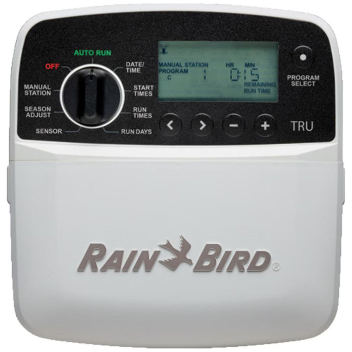 RAIN BIRD 4-Zone TRU Indoor Irrigation Controller (New)