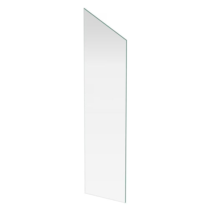 Peak MountainView Deck Railing 10 1/4 Inch x 8mm Stair Bottom Tempered Glass Panel (New)