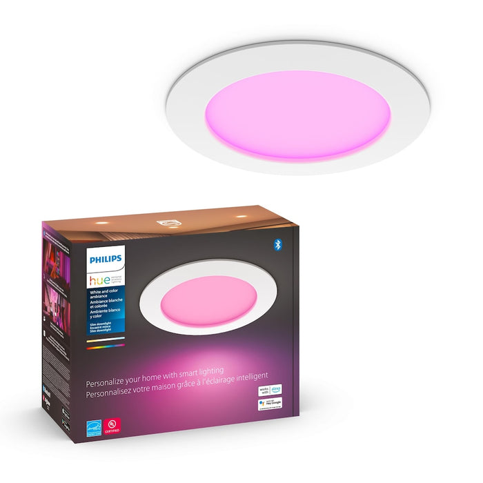 Philips HUE Philips Hue White and Color Ambiance 6-inch Slim Downlight