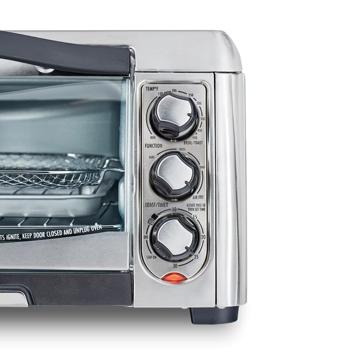 Sure-Crisp Air Fryer Toaster Oven with 6 Slice Capacity (new)