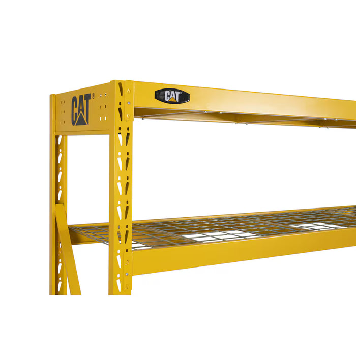 Caterpillar (CAT) 77 in. Yellow and Black shelving unit