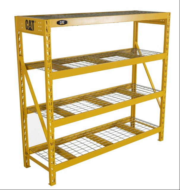 Caterpillar (CAT) 77 in. Yellow and Black shelving unit