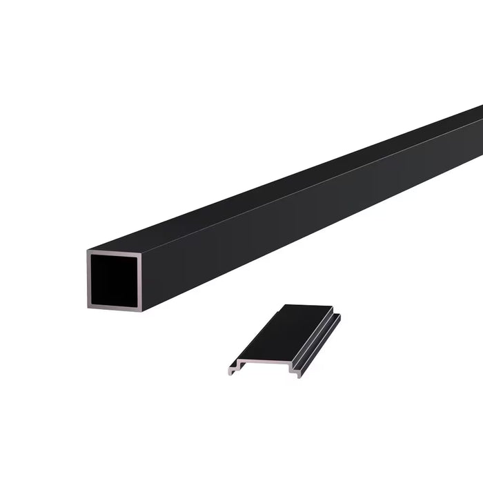 Peak RailBlazers Aluminum Deck Railing - Pickets and Spacers - 4 ft. Matte Black (New)