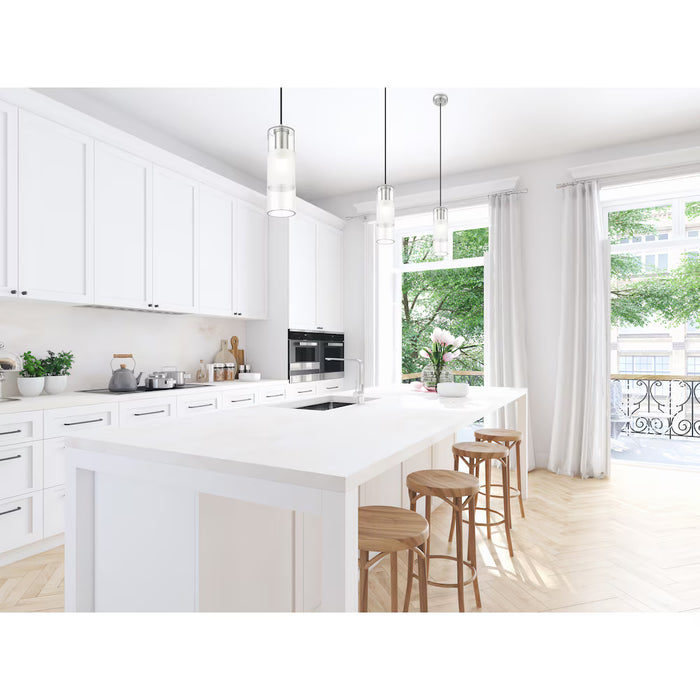 Z-Lite Alton Brushed Nickel 4.75 inch 1 Light Pendant