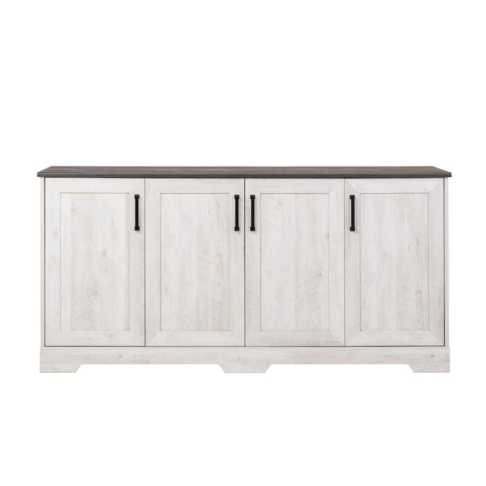 Prepac 4 Door Accent Storage Cabinet